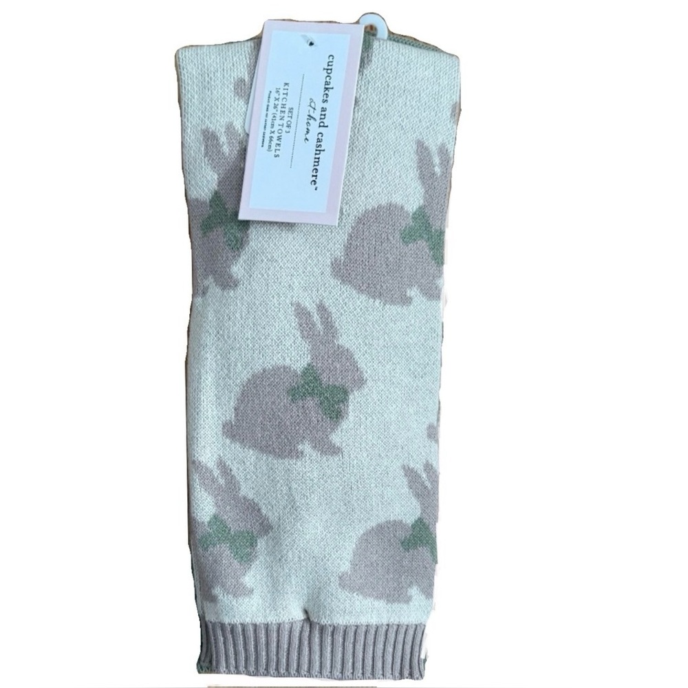 Cupcakes and Cashmere Set of 3 Easter Kitchen Towels